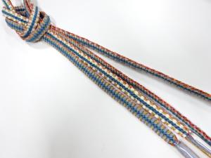 未使用品　正絹　手組帯締め